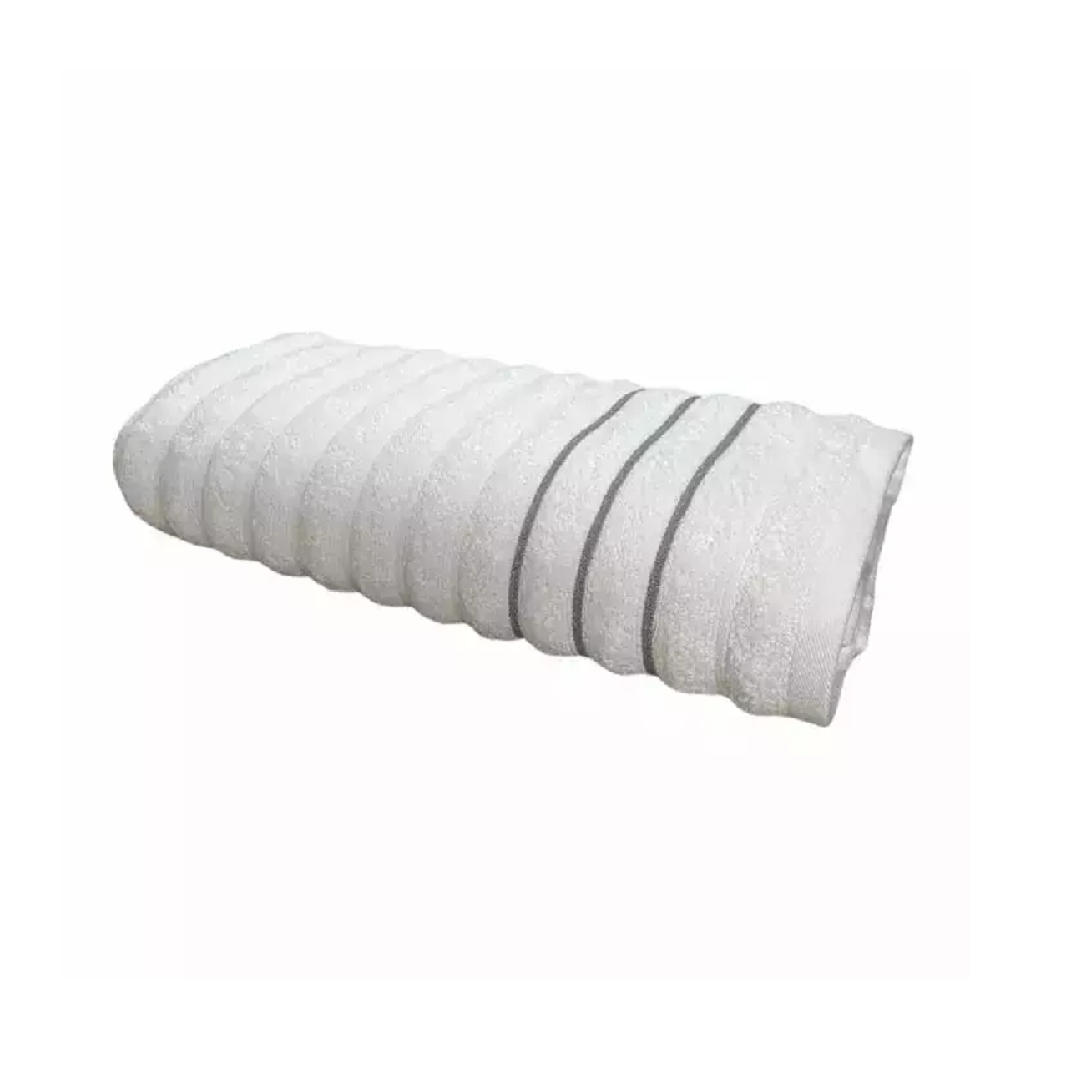 Toalha de rosto wave Jacquard branco
