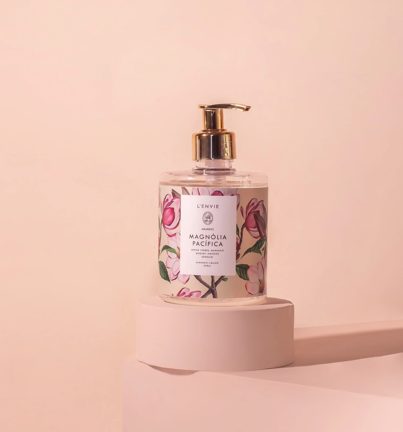 Lenvie- Sabonete Líquido Magnólia Pacífica - Arabesc - 350ML