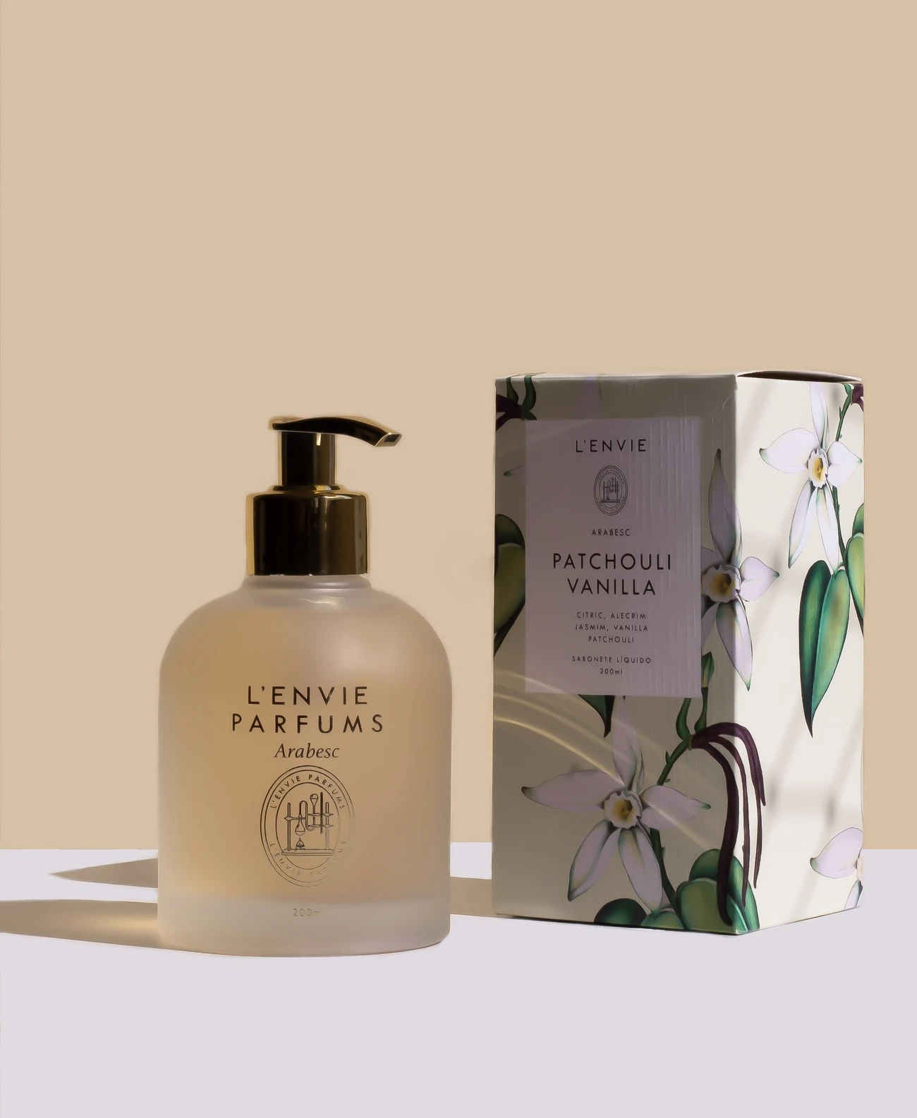 Sabonete Líquido Patchouli Vanilla - Arabesc 200ML